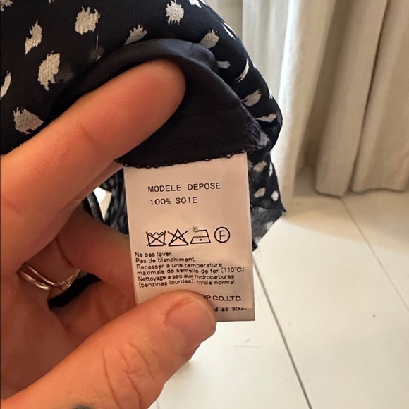 Pas de Calais French brand silk dress EUC - Picture 5 of 6